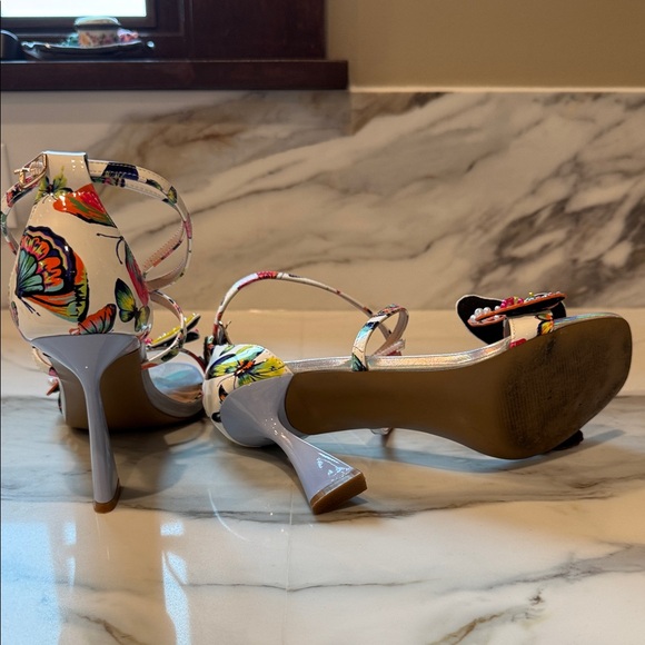 Betsey Johnson Colorful Butterfly Sandals - Picture 7 of 7